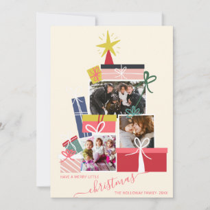 Anuncio Regalos ligeros Árbol de Navidad 3 collage de foto