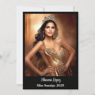 Anuncio Reina del concurso