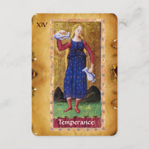 ANUNCIO RENACIMIENTO ANTIGUO TAROTS 14/TEMPLANZA