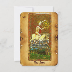 ANUNCIO RENACIMIENTO ANTIGUO TAROTS 19/THE SUN