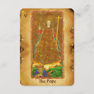 Anuncio RENACIMIENTO ANTIGUO TAROTS 5/el PAPA (fe)