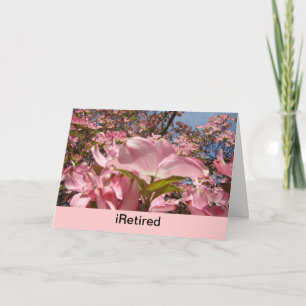 Anuncio ¡Retirada y la vida no podría ser mejor! retiro de