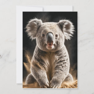 Anuncio Retrato Dramático Elegante para Animales Salvajes