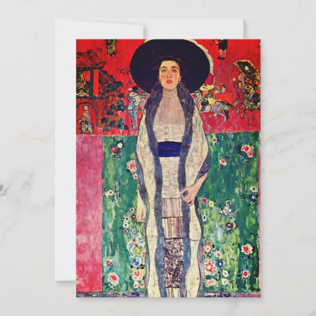 Anuncio Retrato Gustav Klimt de Adele Bloch-Bauer II (Anverso)