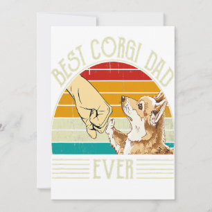 Anuncio Retro Vintage Mejor Corgi Dad