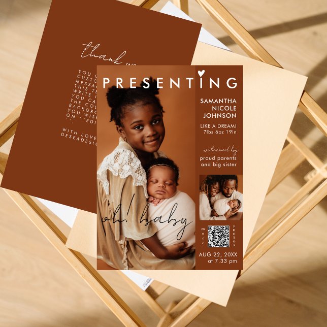 Anuncio Revista fotográfica de moda Cobertura del nacimien (Subido por el creador)