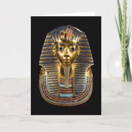Anuncio Rey Tutankhamun, máscara de oro, faraón egipcio