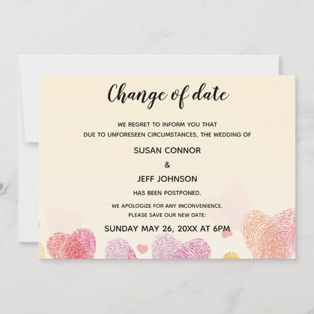 Anuncio Romance Fingerprint Love Heart (Anverso)