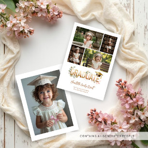 Anuncio Romantic Botanical Kindergarten Grad 5-Photo