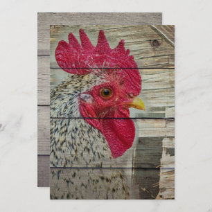 Anuncio Rooster Rustic Chicken Coop