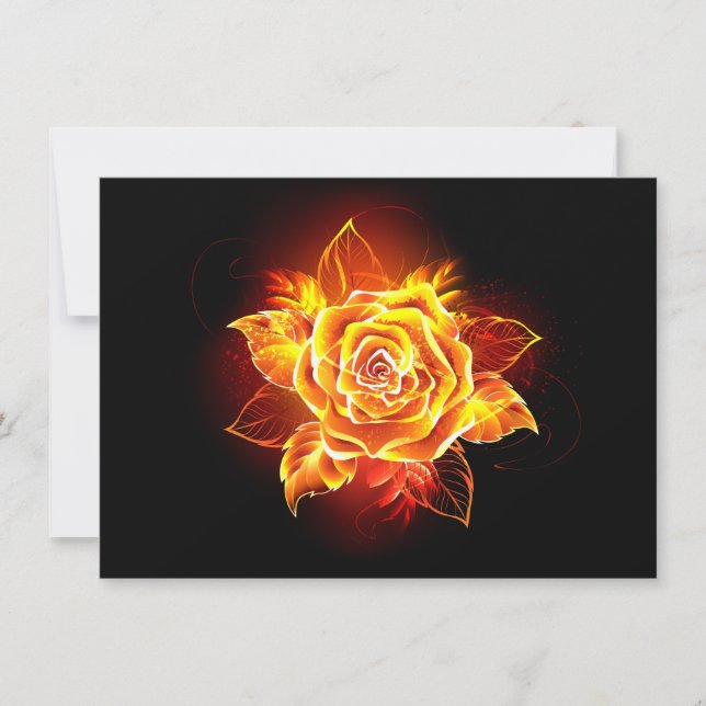 Anuncio Rosa de incendios en auge (Anverso)