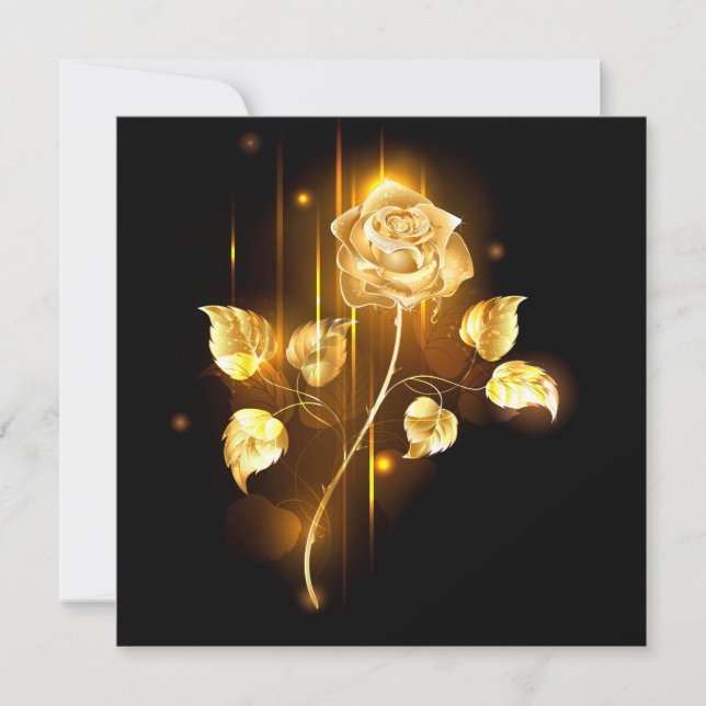 Anuncio Rosa dorada ( rosa de oro ) (Anverso)