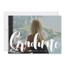 Anuncio rosado del partido minimalista de graduaci