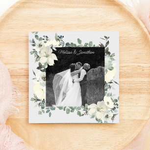 Anuncio Rosas Blancas Marfil Florales Boda Recién Casados