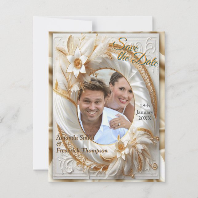 Anuncio Rosas de oro blanco, seda de champán y mariposas (Anverso)