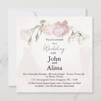 Anuncio Rosas Suaves Rosadas y Colección de Novia y Novio