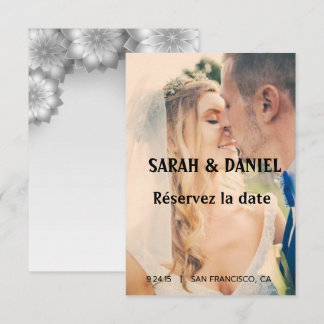 Anuncio Ruban de charme sauver les cartes de date save
