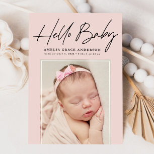 Anuncio Rubor Hello Baby 2 Photo Birth