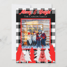 Anuncio Saludo de personalizables Navidades merry y brilla