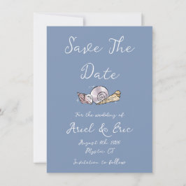 Anuncio Save The Date Flat Announcement Card