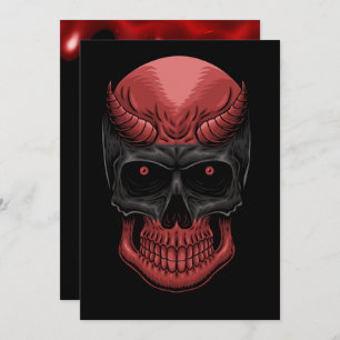 Anuncio Scary Halloween Skull