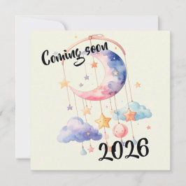 Anuncio Schwangerschaft baby 2026 Wolken mobile 