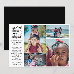 Anuncio Se busca elegir a amor Adoptado 4 Collages de foto