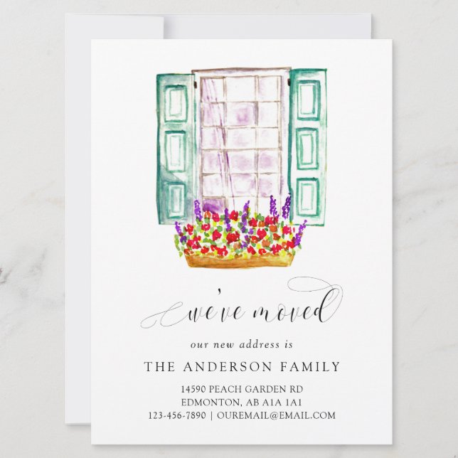 Anuncio Se ha movido la curva de la caja de las flores de  (Anverso)