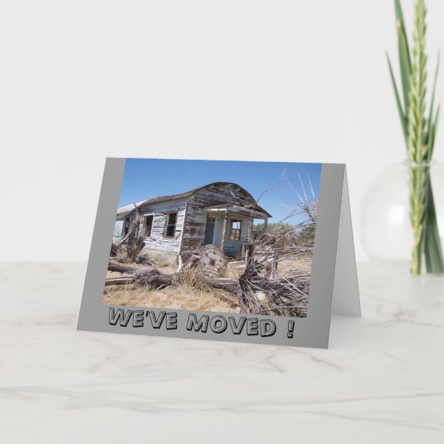 Anuncio Se han movido las tarjetas! - Personalizadas (Anverso)