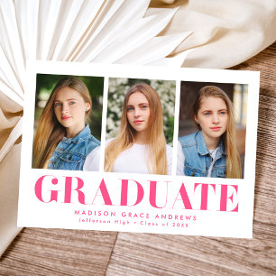 Anuncio Sencillamente Negrita Graduación de Fotografías Ho