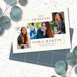 Anuncio Sencillo 3 Foto Borgoña Dusty Blue