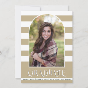 Anuncio Sepia Clase de 2023 foto graduación