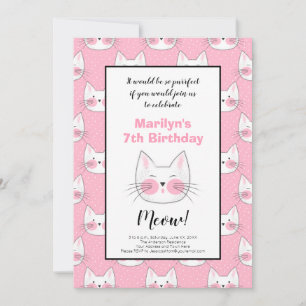 Anuncio Séptima fiesta de cumpleaños para Chica