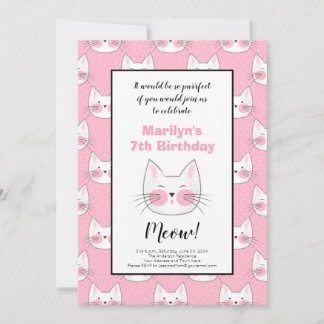 Anuncio Séptima fiesta de cumpleaños para Chica