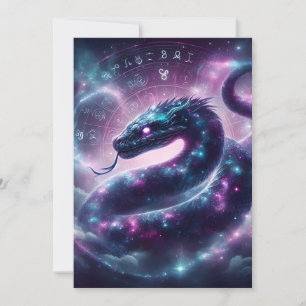 Anuncio Serpiente Cósmica Zodíaco Astrología Galáctica