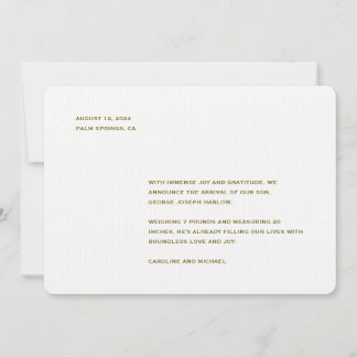 Anuncio Sexo minimalista Nacimiento neutral