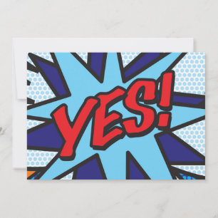 Anuncio SÍ Tu Mensaje Discurso Burbuja Retro Divertido