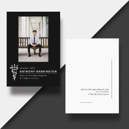 Anuncio Símbolo veterinario foto blanco negro