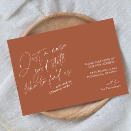 Anuncio Simple y divertida terracota movida de óxido