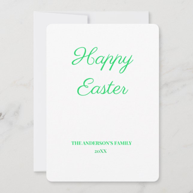 Anuncio Simple y mínimo añadir el nombre de texto del logo (Anverso)