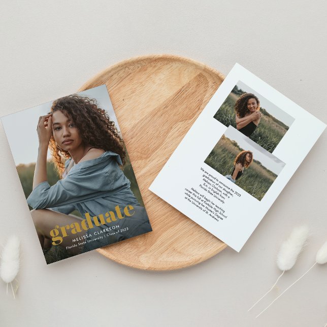 Anuncio Sobrescribir el guión moderno | Graduación de tres (Subido por el creador)