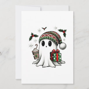 Anuncio Sombrero de Santa Fantasma de Halloween Navidad Es