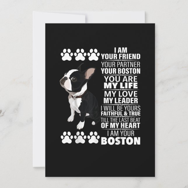 Anuncio Soy Tu Amigo Tu Socio Tu Terrible De Boston (Anverso)