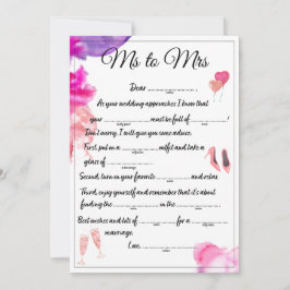 Anuncio Sra. a la Sra. Libs blanca