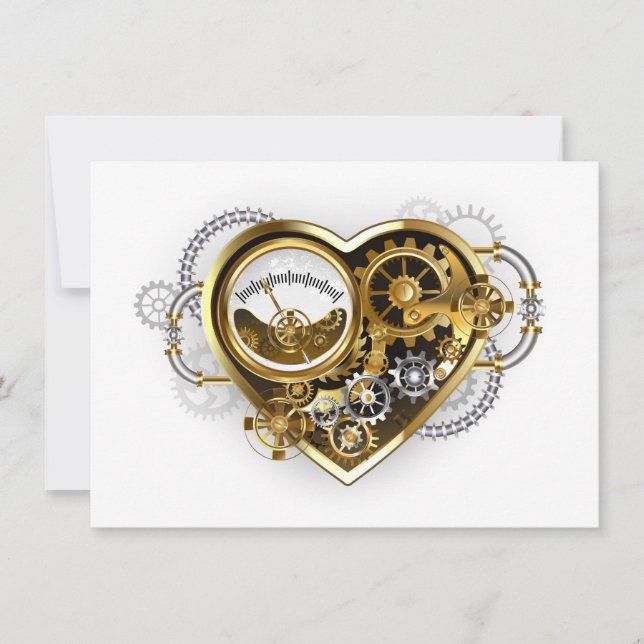 Anuncio Steampunk Heart with a Manometer (Anverso)