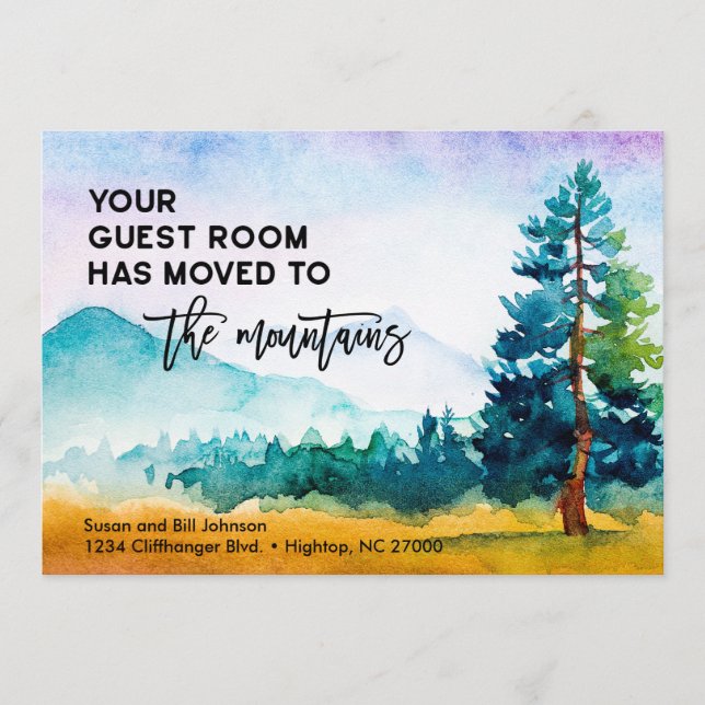 Anuncio Su habitación de huéspedes se mudó a la nueva casa (Anverso)