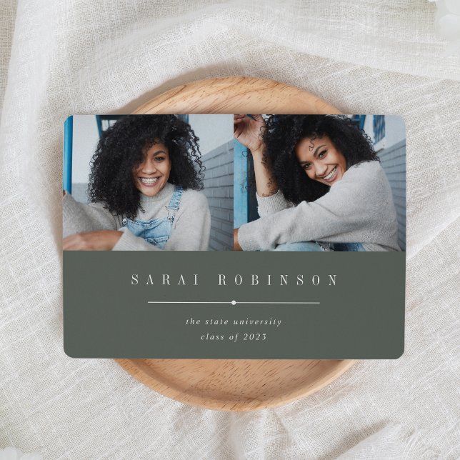 Anuncio Subrayado | Graduación simple de dos fotografías (Subido por el creador)