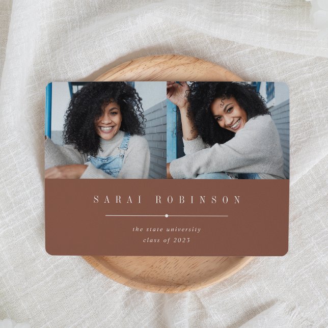 Anuncio Subrayado | Graduación simple de dos fotografías (Subido por el creador)