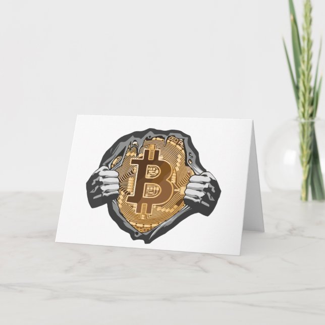 Anuncio Super héroe de Bitcoin (Anverso)