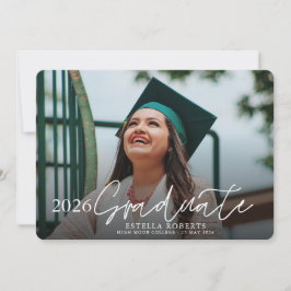 Anuncio Superposición de foto personalizada para graduados